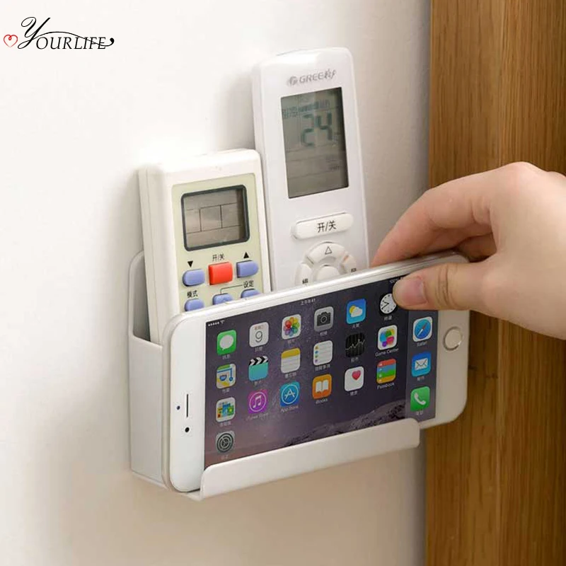 OYOURLIFE многофункциональная настенная Полка Органайзер держатель пульта ДУ Семья