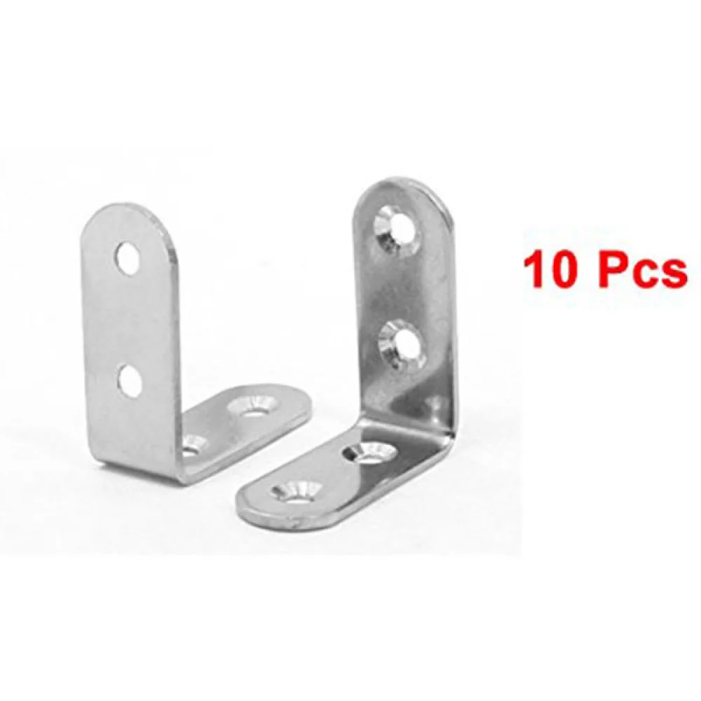 

20Pcs 20mm x 20mm x 16mm Corner Brace Joint Right Angle Bracket Fastener