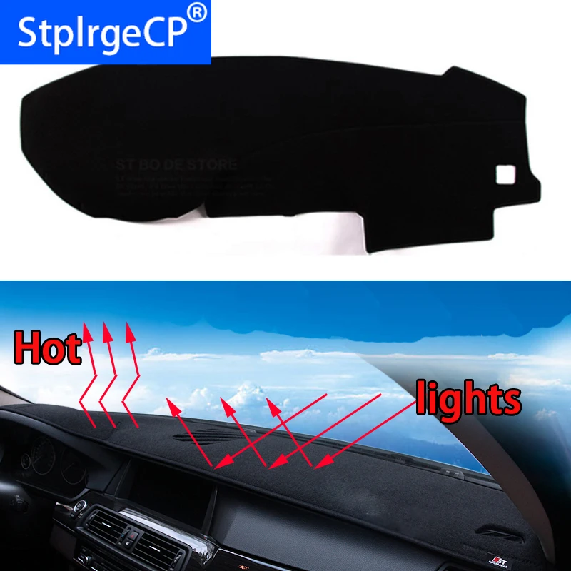 Приборная панель автомобиля Избегайте световых подушек инструмент крышка