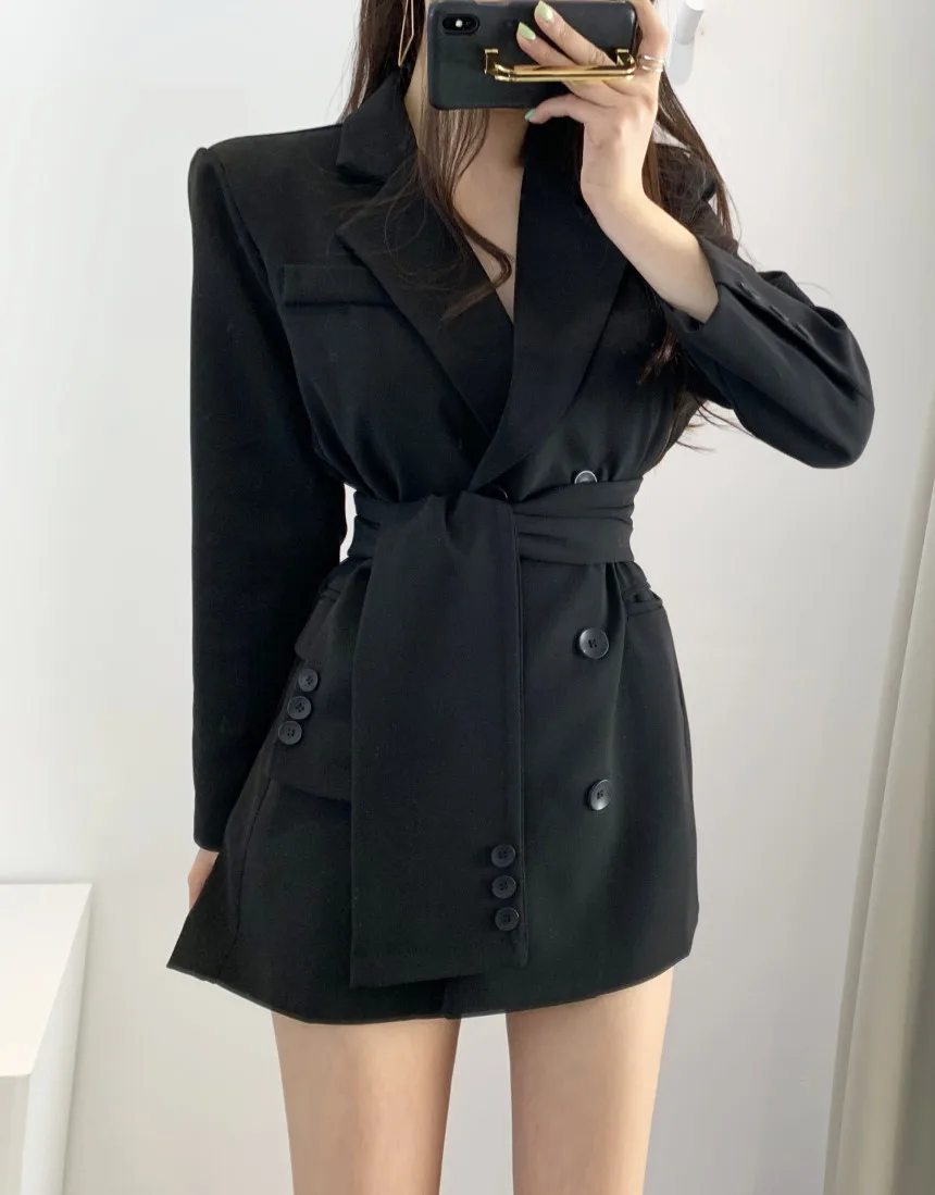 Женский s 2019 блейзер с длинным рукавом костюм v образным вырезом модная женская