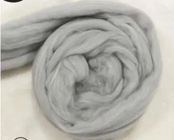 light gray ZENGIA 1000 г/шар супер толстая пряжа мягкая мериносовая шерсть пряжа большая массивная пряжа громоздкая рука ровинг вязание одеяло прядильная пряжа шерсть - Цвет: light gray