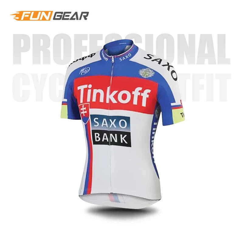 Cycling Jersey SAXOBANK Tinkoff Pro команда велоспортивная одежда для гонок одежда Мужская Джерси Набор дорожный велосипед одежда флуоресцентный зеленый Ropa Ciclismo Maillot - Цвет: Cycling Jersey