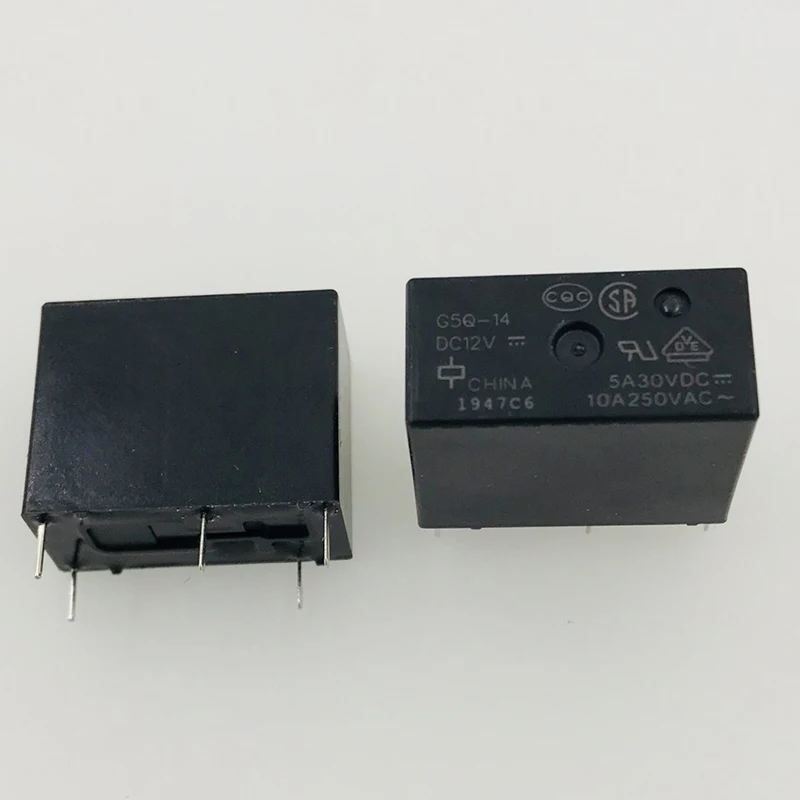 Новинка 10 шт./лот реле G5Q 14 DC12V 12VDC 12V 10A 5PIN|Интегральные схемы| |
