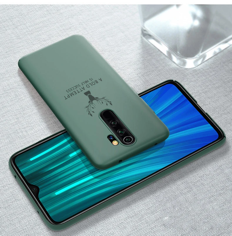 Жесткие чехлы с жидкостью для Xiaomi Redmi Note 8 Pro Note 8 чехол на ощупь противоударный полный защитный жесткий чехол на заднюю панель Funda Shell