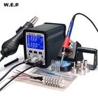 Паяльная станция WEP 995D + SMD с подключаемым термофеном, паяльная станция BGA для ремонта телефонов, сварочная станция