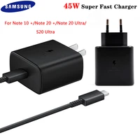 samsung note 20 charger 45w usb c super adaptive fast charge charger ep ta845 for galaxy note 1020 ultras20s20 ultras 20
