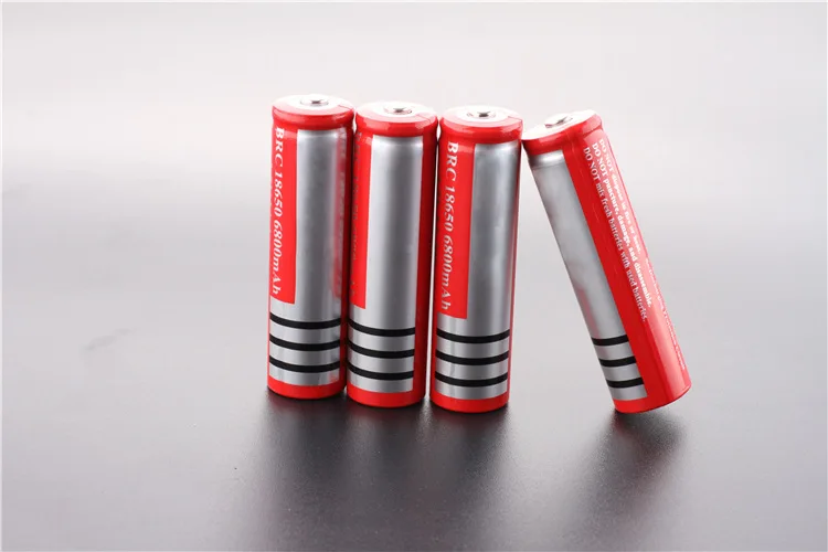 1-10 шт 18650 батарея 6800mAh 3,7 V литий-ионная аккумуляторная батарея для фонарика фонарь светодиодный аккумулятор 18650 recargable pilas Cells