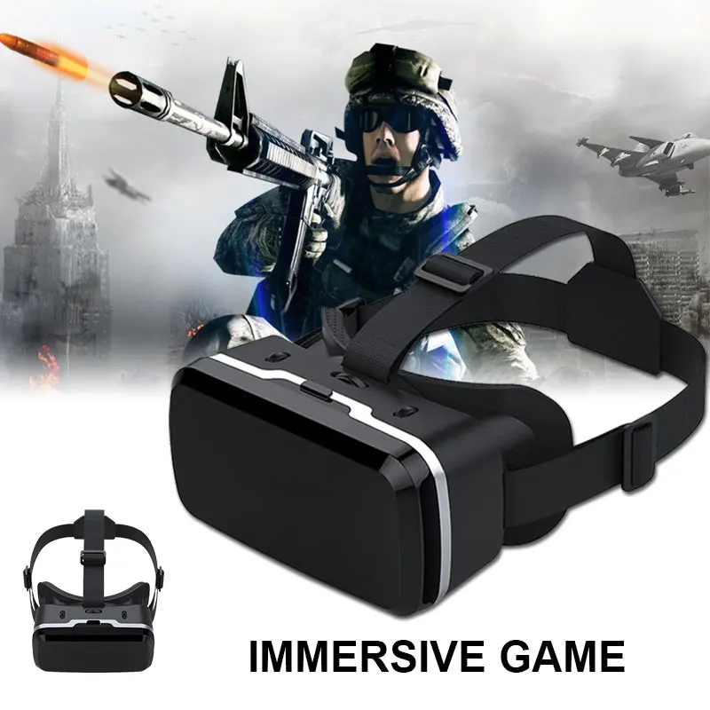 Портативный Регулируемый VR Shinecon SC-G04A шлем 3D очки виртуальной реальности очки Многофункциональный мобильный телефон VR гарнитура Glasse