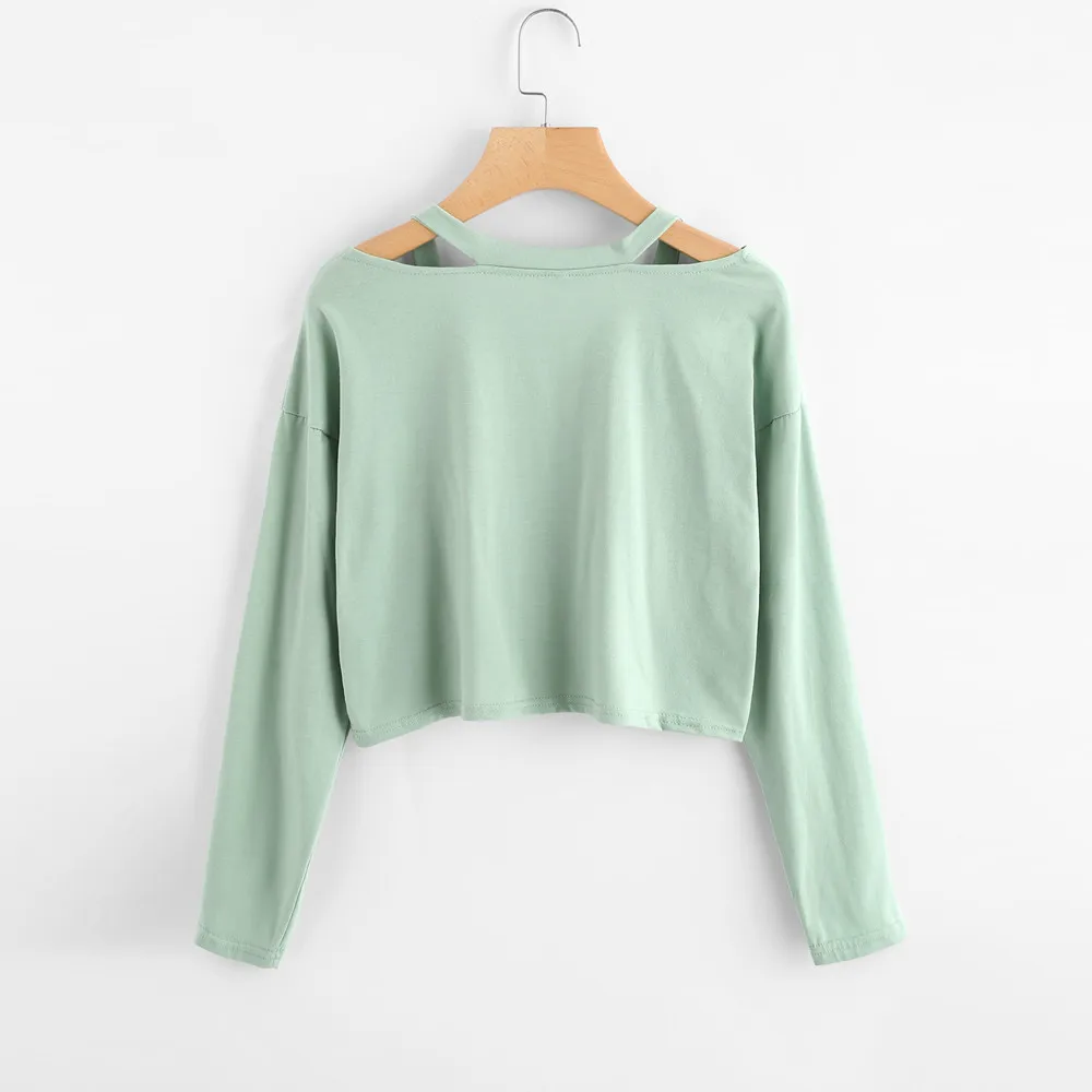 Модная женская зимняя Толстовка с длинным рукавом принтом розы повседневные