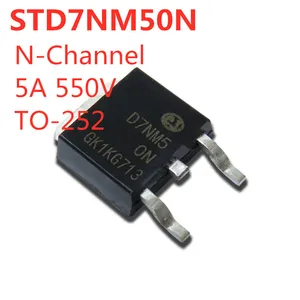 [10PCS]100% new original;STD7NM50N STD8NM50N STD12NM50N STD14NM50N 7NM50N 8NM50N 12NM50N 14NM50N SMD TO-252 MOS N-CH IC