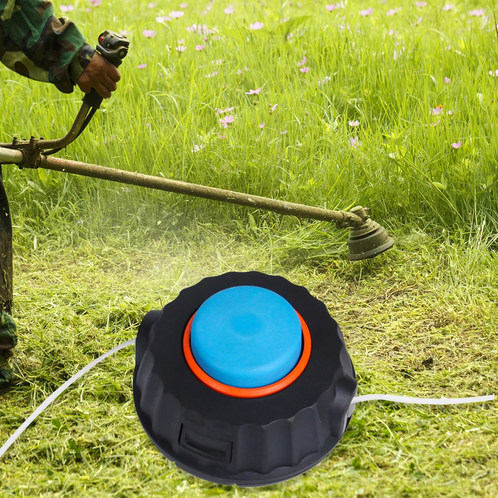 

Кусторез, триммер для травы, 2 линии, аксессуар для газонокосилки, Резьбовая головка, садовый электроинструмент, аксессуары