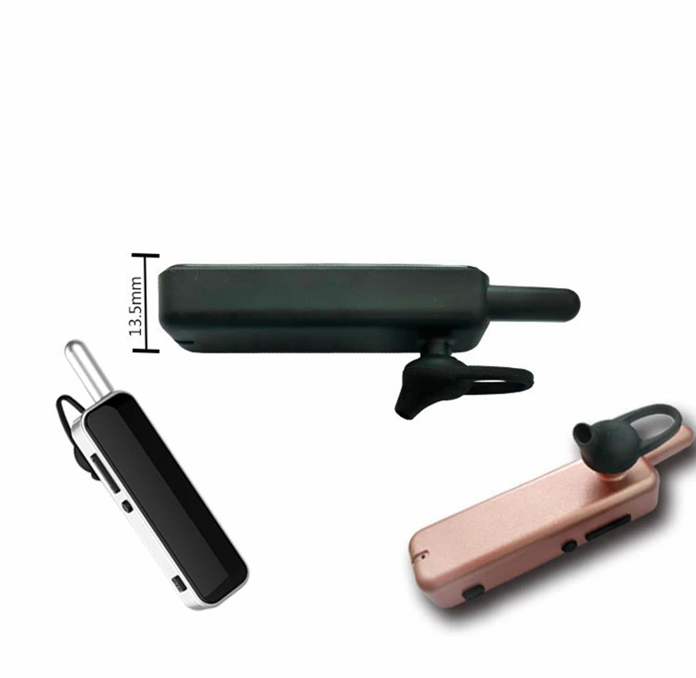 Wireless bluetooth earphone walkies-talkies small radios hanging ear type restaurant hair beauty salon shop mini walkie talkie