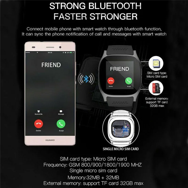 Умные часы Bluetooth с HD дисплеем артериальное давление для мужчин и женщин Android iphone |