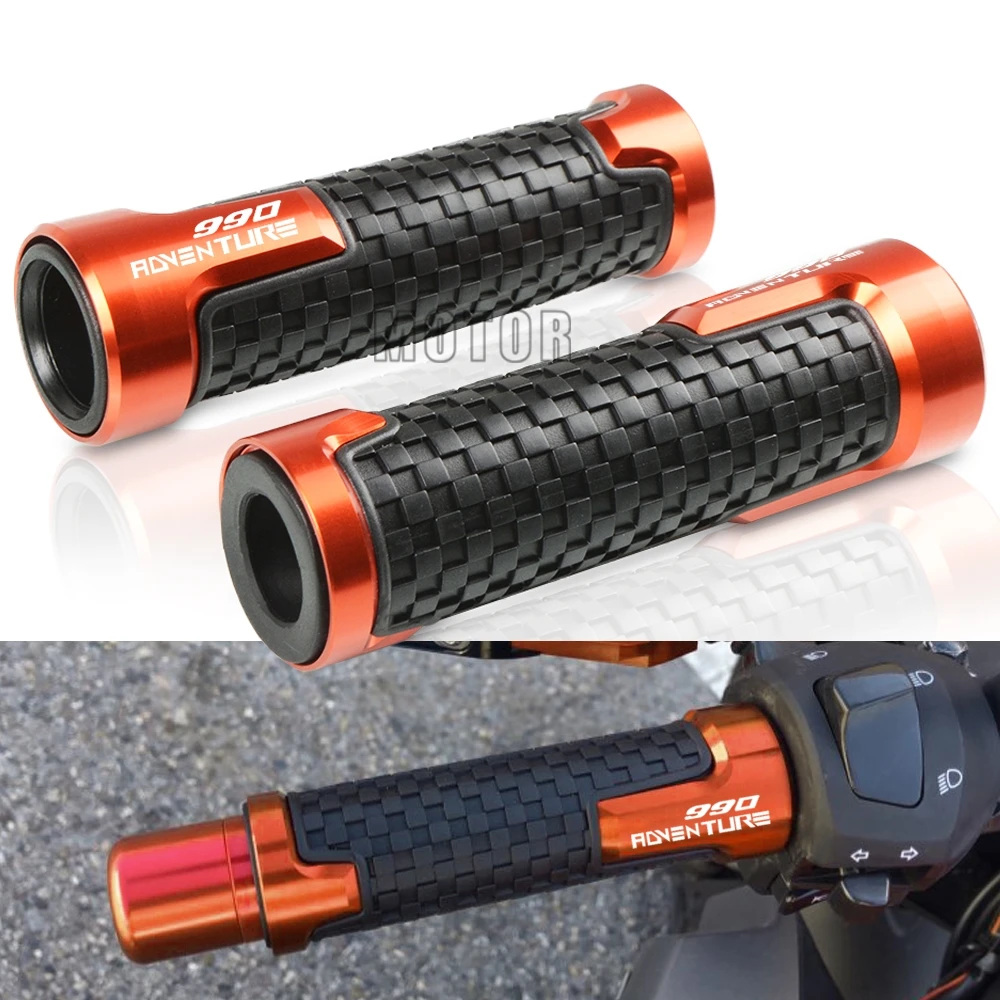 

Для 990 приключение 2009 уличный внедорожный мотоцикл гоночный велосипед 7/8 "22 мм анти-скольжения ручки Ручка Бар рукоятки 990 Приключения