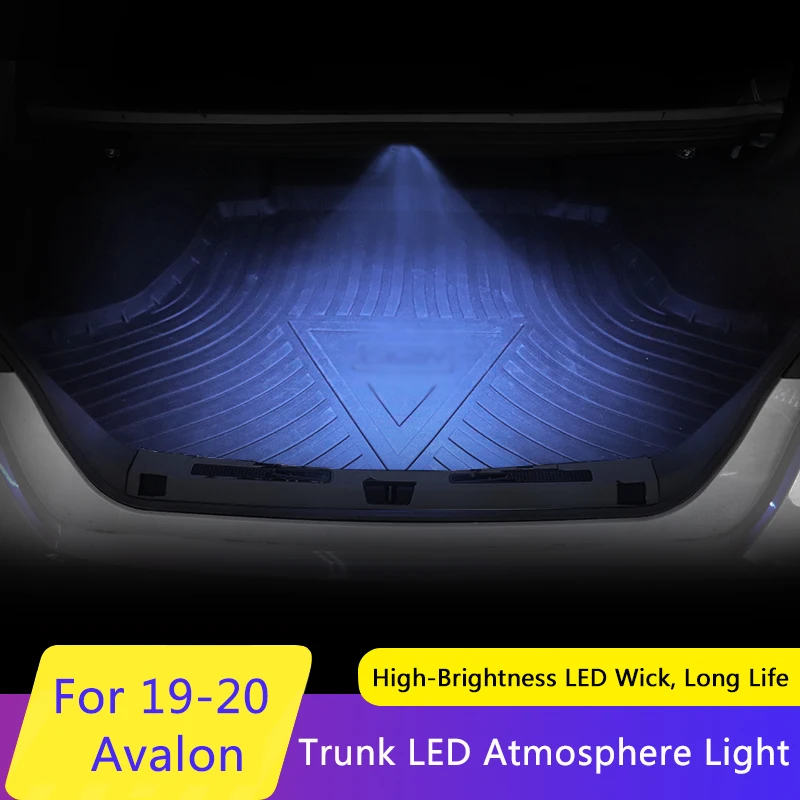 

TAJIAN Car LED Trunk Atmosphere Light Luggage Bright Decorative Lamp Auto Interior Trim High Quality For Toyota Avalon 19-20