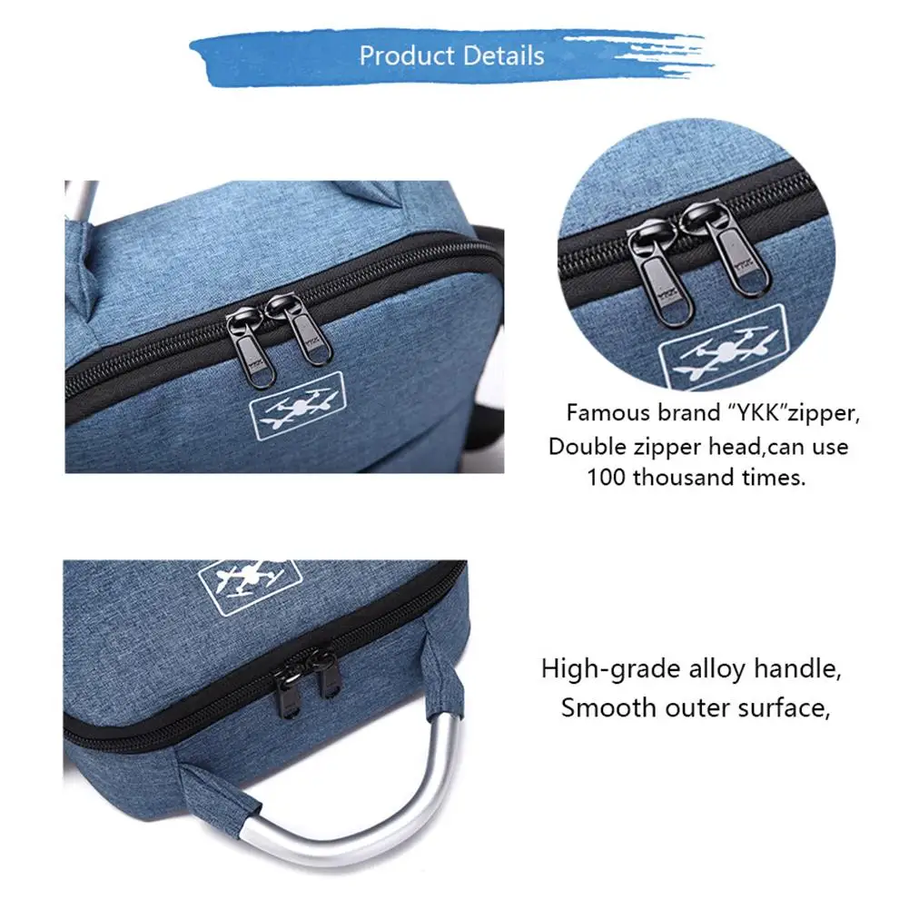 Outdoor Travel Drone Storage Bag Waterproof Portable Carrying Case Shoulder Bags Handbag For DJI Mavic MIni Packing Organizer