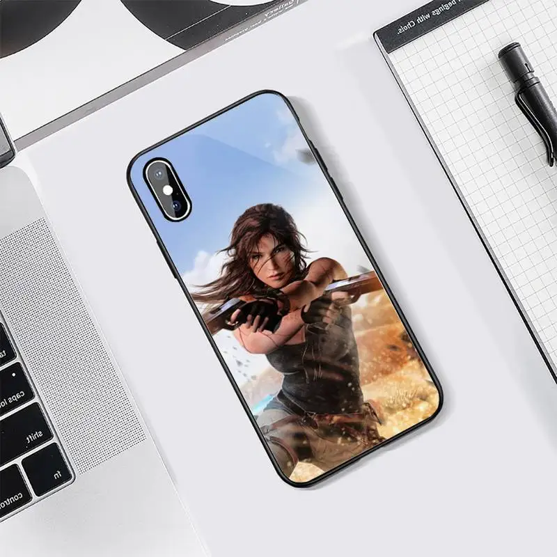 

tomb raider ps4 sticker Phone Case for iPhone Samsung Note S A 6 7 8 9 10 20 51 11 12 Pro XS MAX S Plus X XR Ultra
