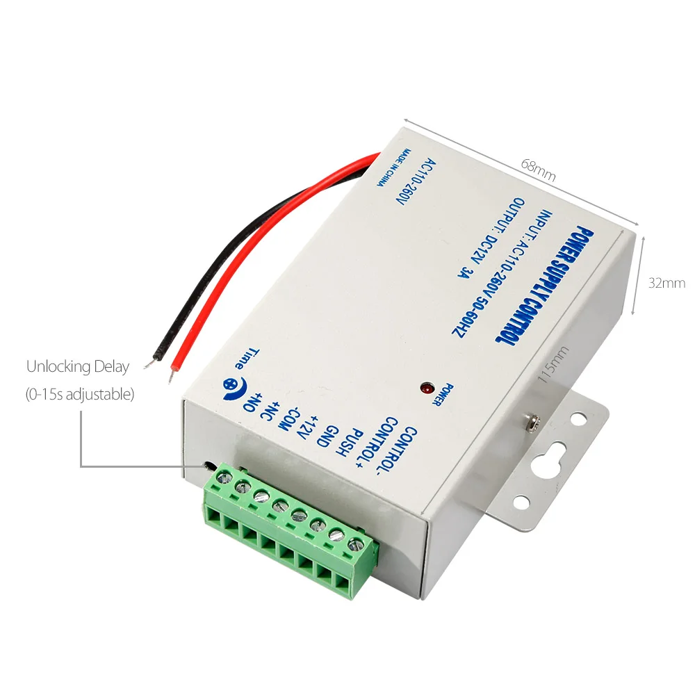 Видеодомофон HOMSECUR проводной 7 дюймов 1 монитор RFID-камера + Электрический