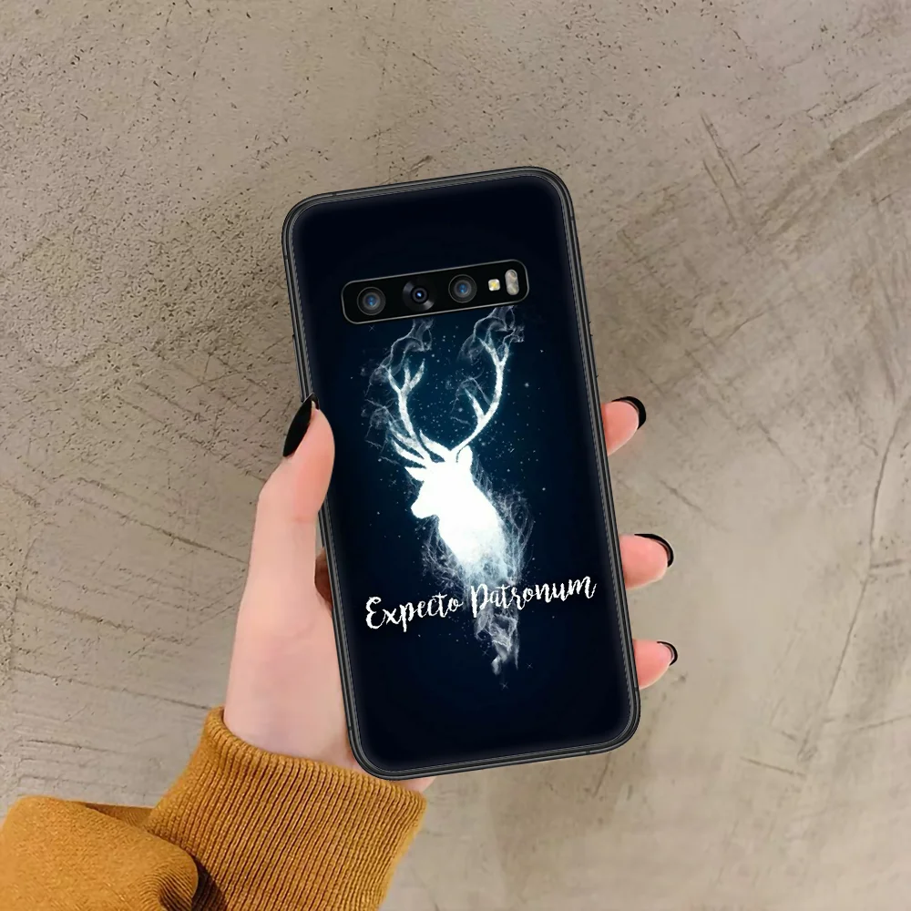 

Harries Potters Phone Case For Samsung Galaxy Note S 8 9 10 20 Plus E Lite Uitra black Cover Trend Etui 3D Coque Silicone Shell