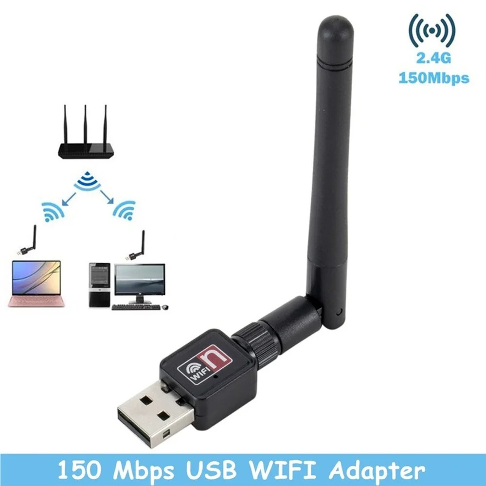 PzzPss Wi-Fi беспроводная сетевая карта USB 3. 0 2 M 150 b/g/n адаптер локальной сети со