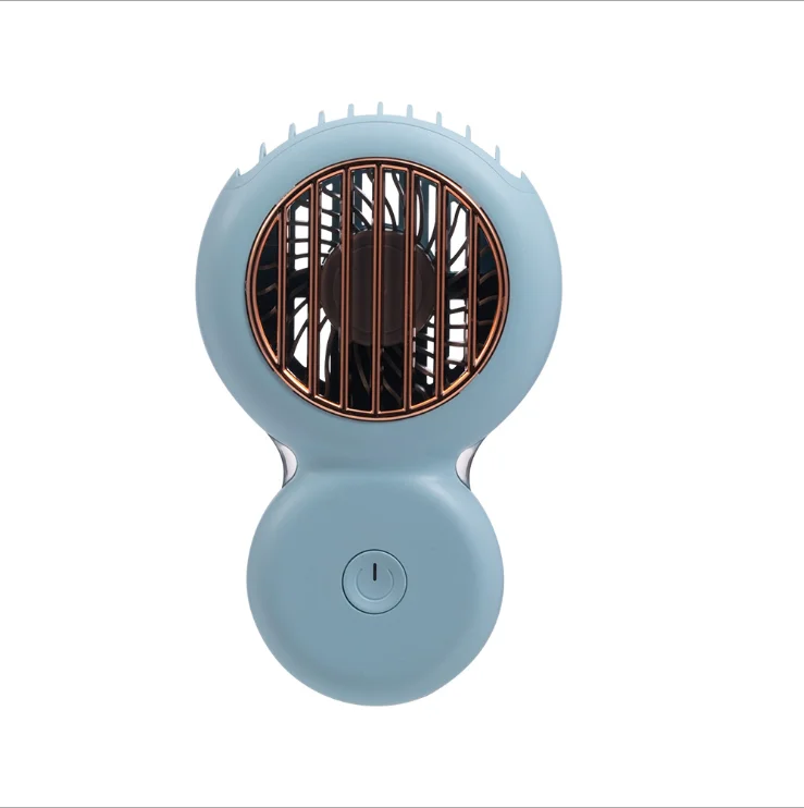 

Mini Portable Neck Fan Handheld Fan 2 in 1 Outdoor Travel USB Rechargeable Fan Desktop Hanging Neck Air Cooler Handsfree Fans