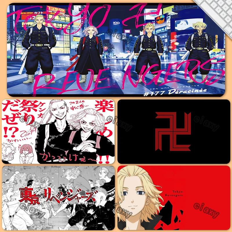 

Коврик для мыши, большой компьютер и технические характеристики, Токийский чехол для ПК, игровой коврик для настольных игр Xxl, аксессуары дл...