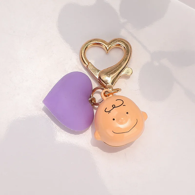 2019 модный брелок с мультипликационным принтом love Charlie Brown для дам креативная