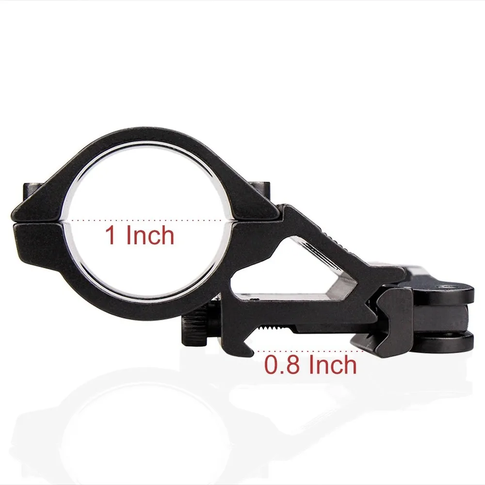 Светодиодный телефон с быстросъемным креплением на рельсах (1 дюйм алюминиевый