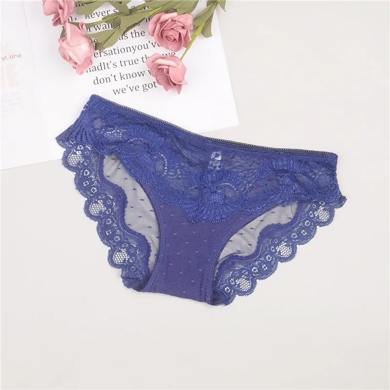 Женское сексуальное нижнее белье кружевные трусики пикантные прозрачные мягкие