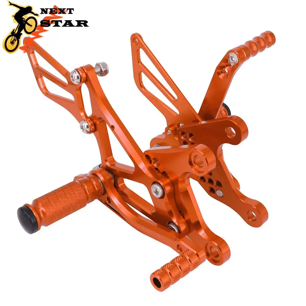 Регулируемые подножки для мотоциклов с ЧПУ педалей KAWASAKI NINJA ZX6R ZX 6R 2005 2006 2007