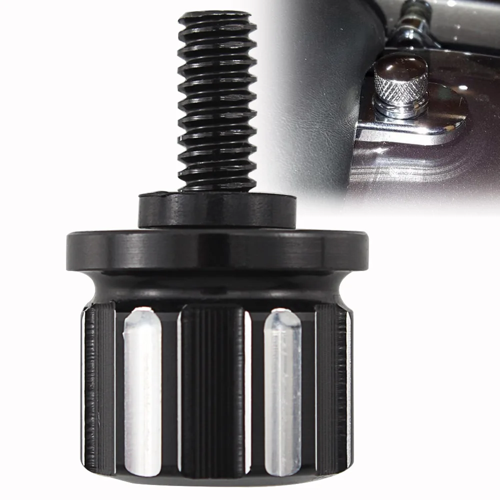 Черная заготовка алюминиевая саморезная задняя сиденье на крыле винтовая