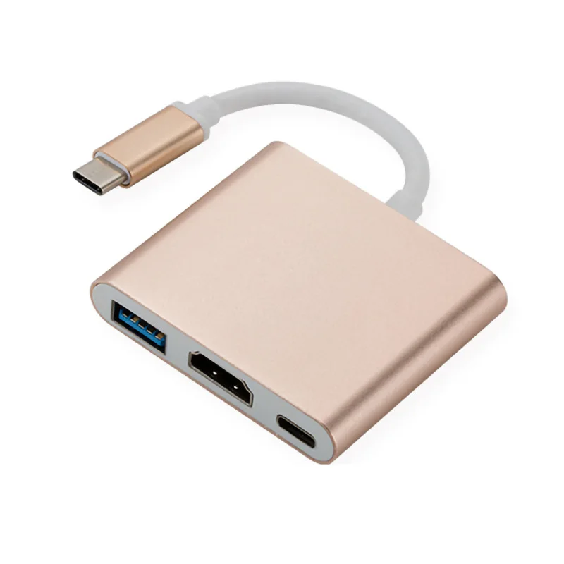 Адаптер USB Type-c на HDMI-совместимый с 4K PD one для трех планшетов | Электроника