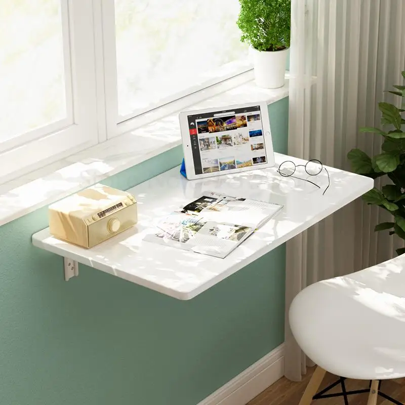 Невидимый настенный складной стол обеденный домашний для маленькой квартиры с