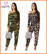 Autumn Women Set Full Hull Bushes Striped Print Crop Top Bodycon Short Skirt To Suit Two Pieces Set Training Suit
