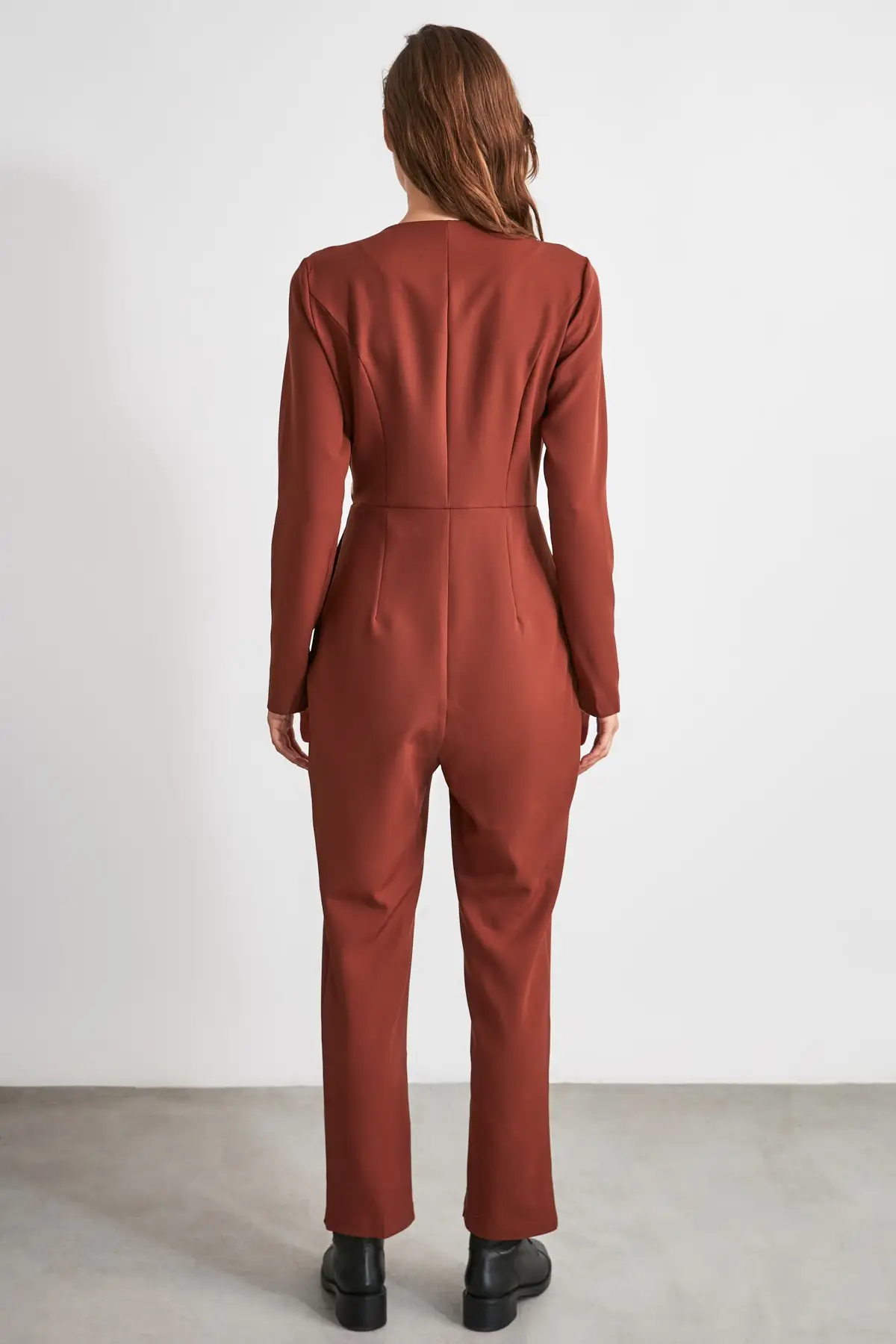 

Trendyol Double Breasted Collar Jumpsuit TWOAW21TU0043