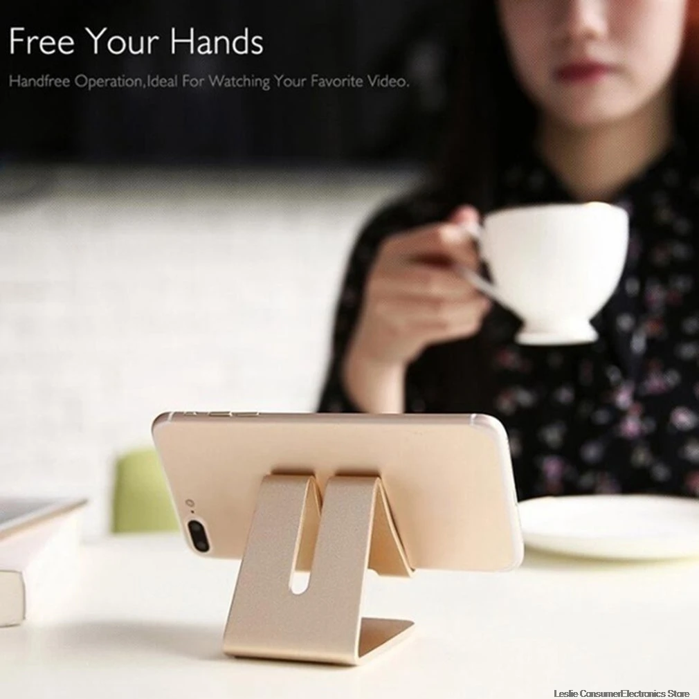 Универсальный алюминиевый сплав подставка для смартфона настольная Подставка