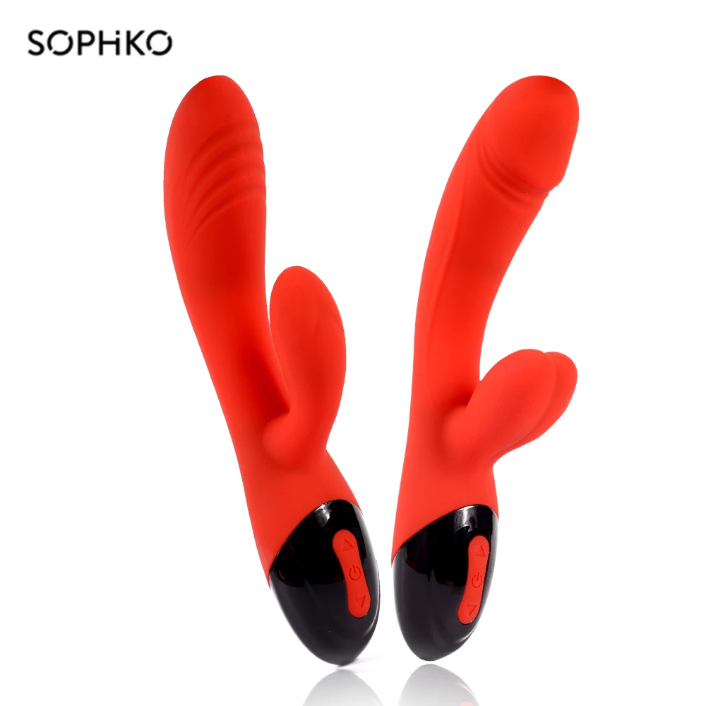 Вагина Стимуляция клитора Вибратор Двойной вибрационный массаж сексуальный