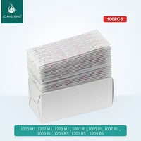 100piecesbox assorted sterilized tattoo needles mixed 579m1 357rl 9579rs round liner disposable tattoo needles tips