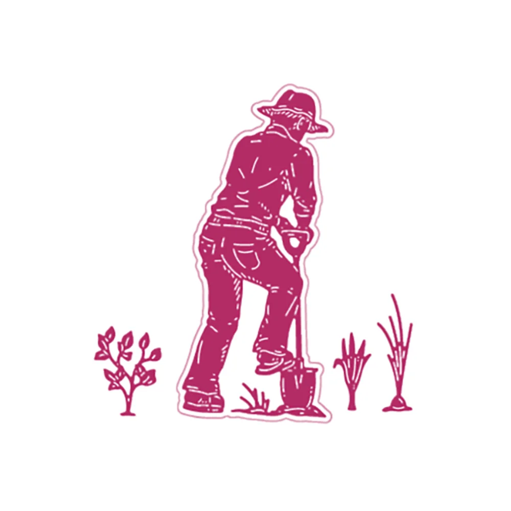 

Keen Gardener Metal Cutting Dies Set Diy Scrapbook Diary Decoration Embossing Production Greeting Card Gift 2021 New Hot Sale