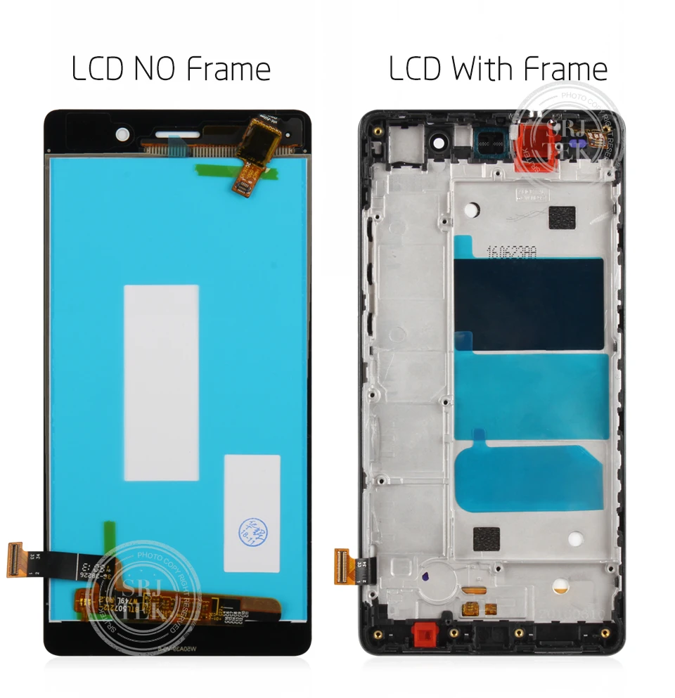 5," ЖК-дисплей для huawei P8 Lite сенсорный экран дигитайзер с рамкой Замена для huawei P8 Lite дисплей ALE-L21 P8LITE