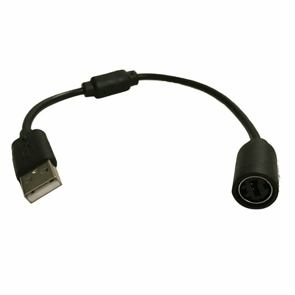 

22Cm Rock Band Game Wired Controller Separation Cable USB Breakaway Cord Lead Replacement For Xbox 360 Adapters Wire Converter
