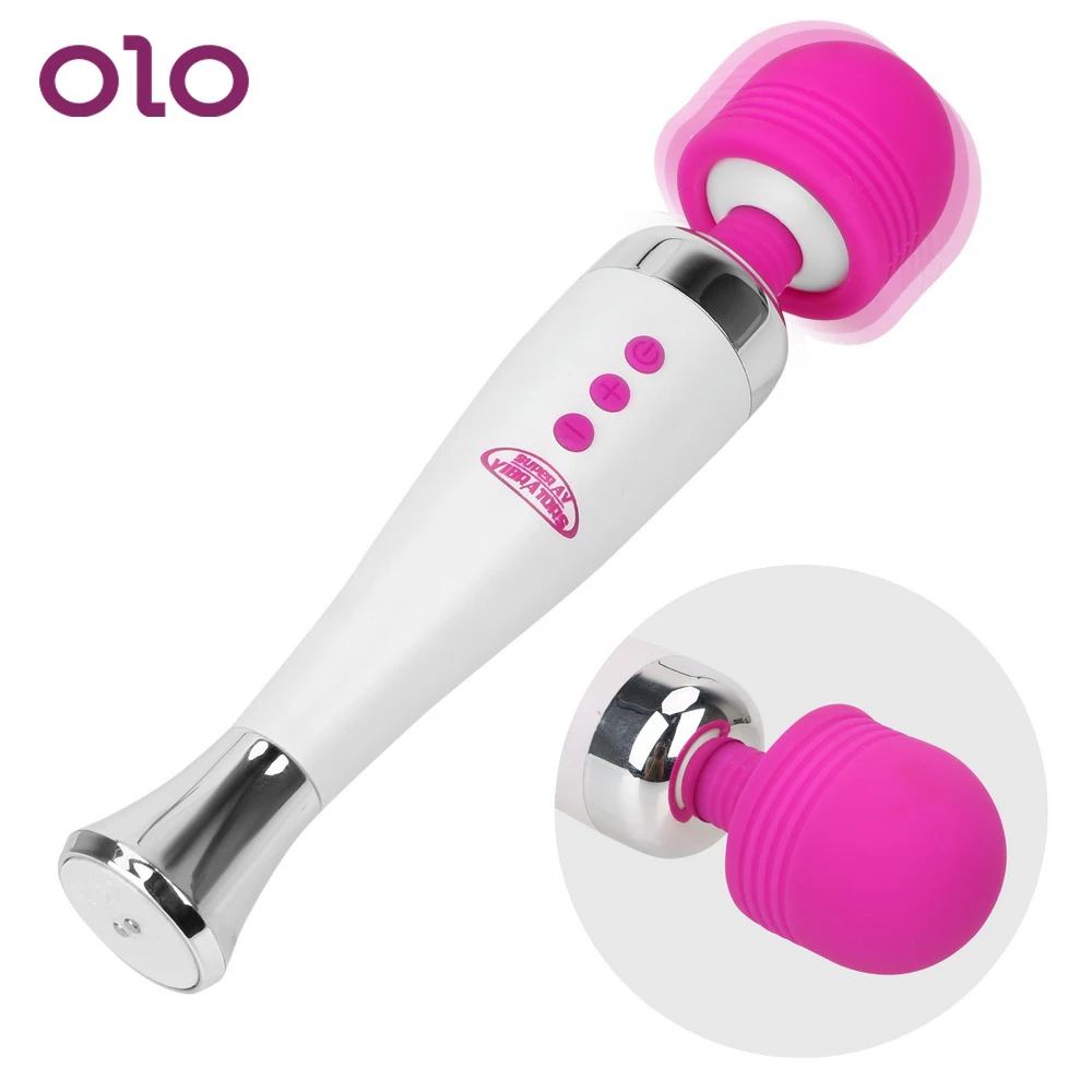 Соло интимные игрушки для женщин G spot стимуляции клитора AV массажер вибратор 12