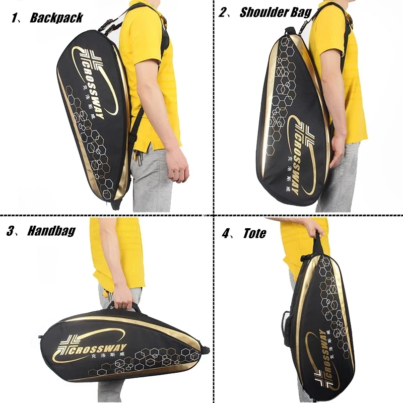 

Racket Tennis Bag Squash Badminton Backpack Sack Tennis Raqueta Bag Professional Sport Tennis Racket Cover Shoes Storage -40