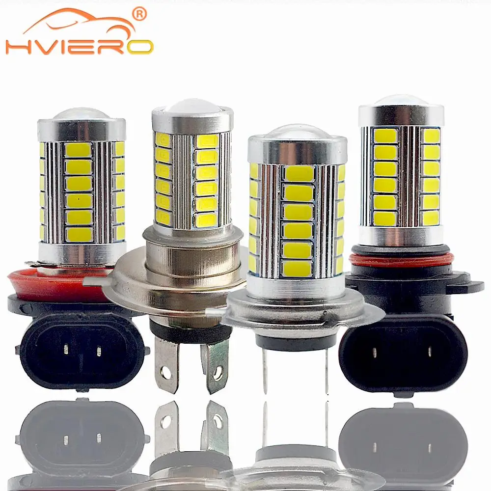Белый 1156 BA15S 1157 BAY15D H4 H7 P21 5 Вт 33SMD светодиодный автомобильный номерной знак