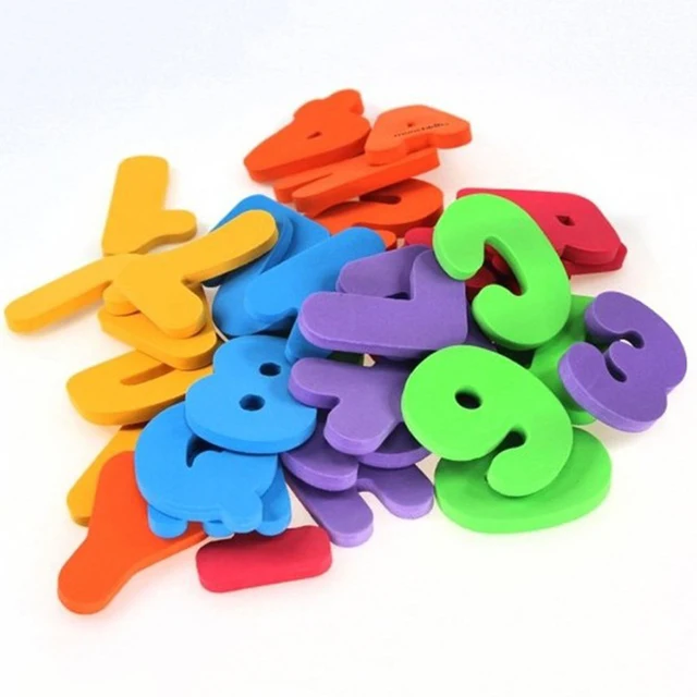 Alphanumeric Foam Letters - 36PCs - KidsBaron