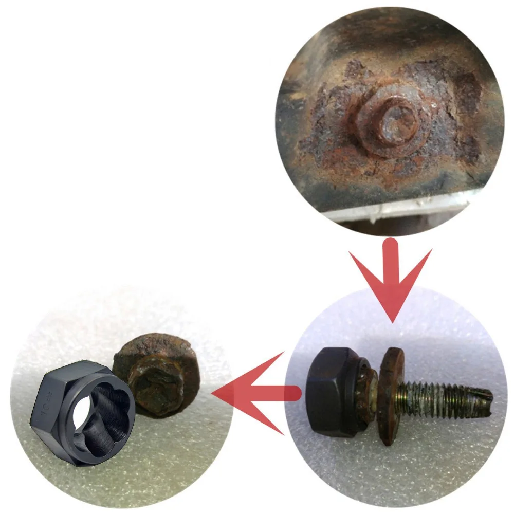 Набор гаечных пульверов 9 19 мм набор наконечников резьбовых экстракторов 10 шт.