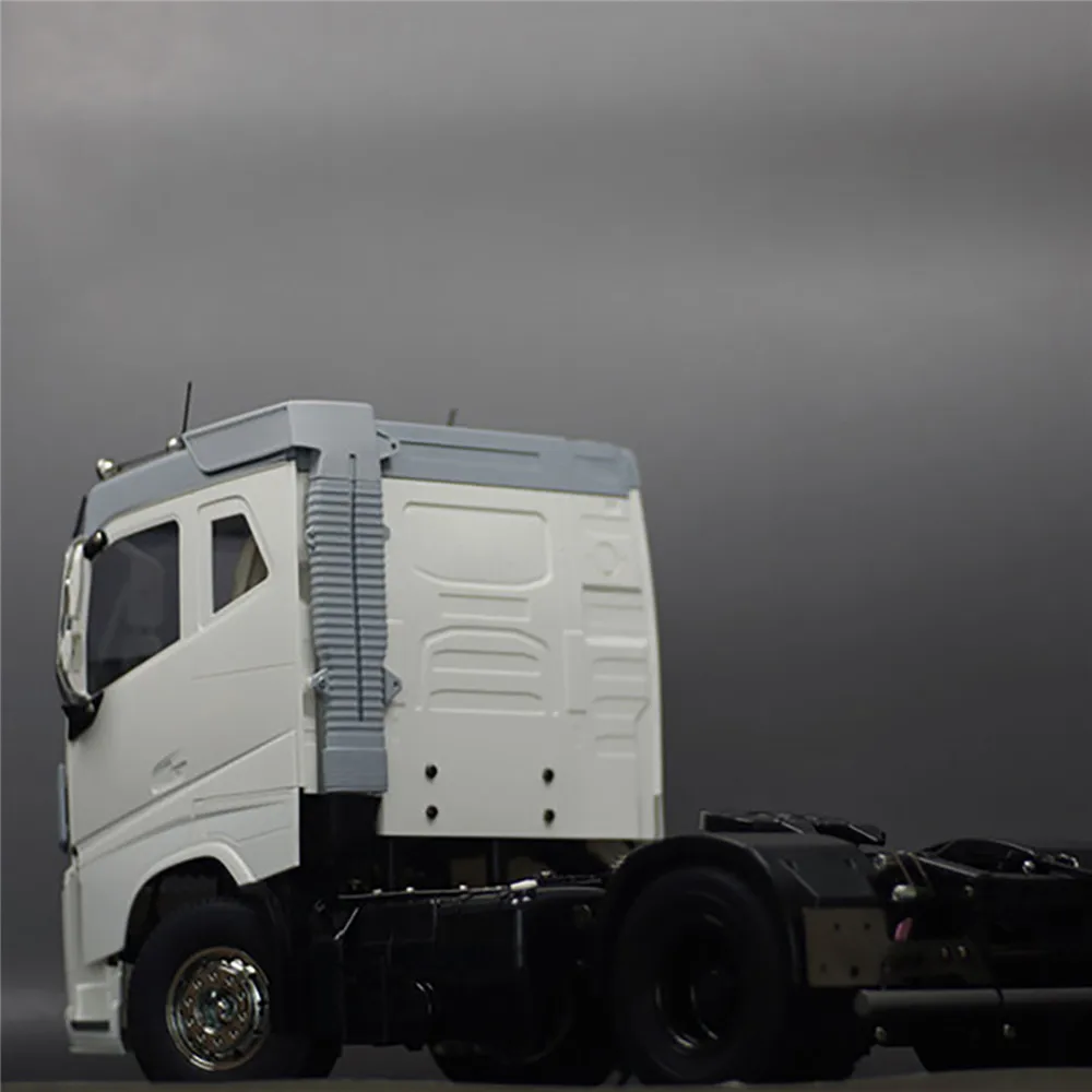 Белый корпус кузова радиоуправляемого грузовика для TAMIYA 1/14 Volvo F16 750 56360