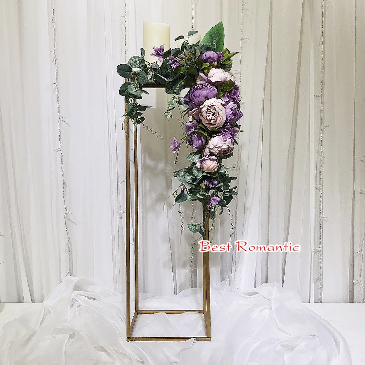 Новинка стильная Свадебная металлическая подставка для цветочных ВАЗ украшение