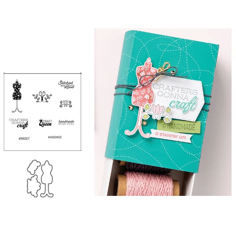 

HANDMADE Metal Cutting Dies & Stamps New Arrival 2021 Christmas Metal Die Cutters for Scrapbooking Stamping Arts Crafts Sewing