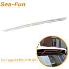 Задняя сигнальная лампа для Chery Tiggo 8 8 Pro 2018 2019 2020 2021, стоп светильник, отделка, наклейка, декоративная крышка, внешние автомобильные аксессуары